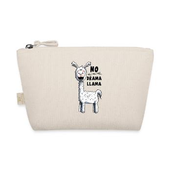 No Drama Llama - Lama - Bio-Täschchen - Natur - Vorne