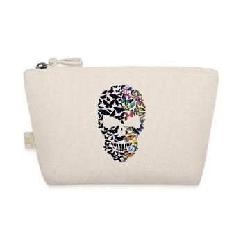 tete de mort papillon skull forme crane coter fant - Trousse biologique - nature - Devant