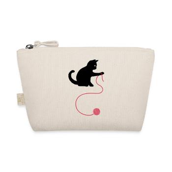 Katze - Bio-Täschchen - Natur - Vorne