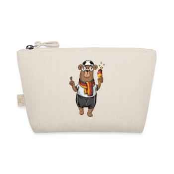 Ours de football Allemagne - Trousse biologique - nature - Devant
