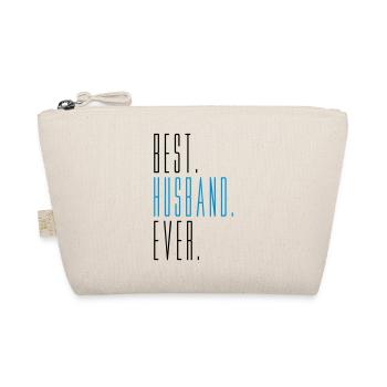 best husband ever husband husband text bachelor - Organic Pouch - nature - Front