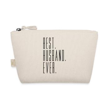 best husband ever husband husband text bachelor - Organic Pouch - nature - Front