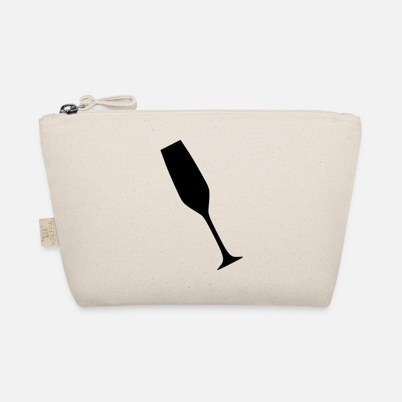 Sektglas - Champagnerglas Bio-Täschchen