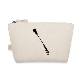 Gerte - riding crop - Bio-Täschchen - Natur - Vorne