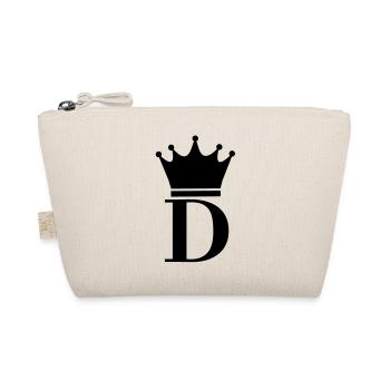 letter_d_king_f1 - Organic Pouch - nature - Front