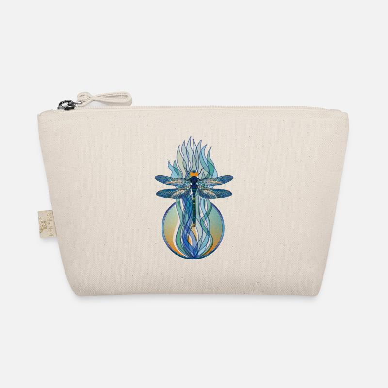 Libelle Jugendstil Bio-Täschchen