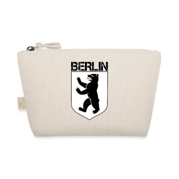 Berlin Bear Coat of Arms - Organic Pouch - nature - Front