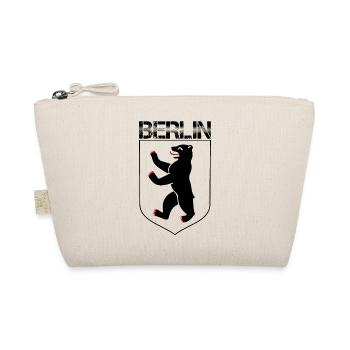 Berlin Bear Coat of Arms - Organic Pouch - nature - Front