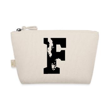 F - Buchstabe - Bio-Täschchen - Natur - Vorne