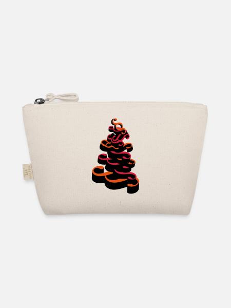 Stacked paragraphs - Organic Pouch - nature - Front
