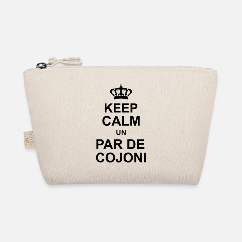 keep calm un par de cojoni kg10 Trousse biologique