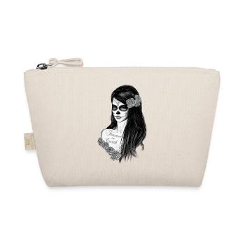 La Catrina schwarz weiß - Trousse biologique - nature - Devant