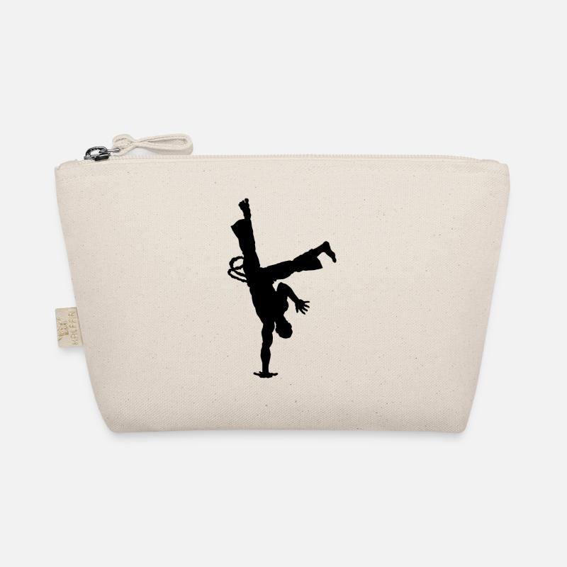 Capoeira regionale Silhouette Bio-Täschchen