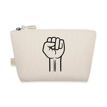 revolution fist hand stretch top air hold ze - Organic Pouch - nature - Front