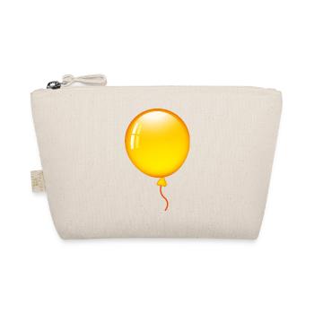 Smiley Balloon - Bio-Täschchen - Natur - Vorne