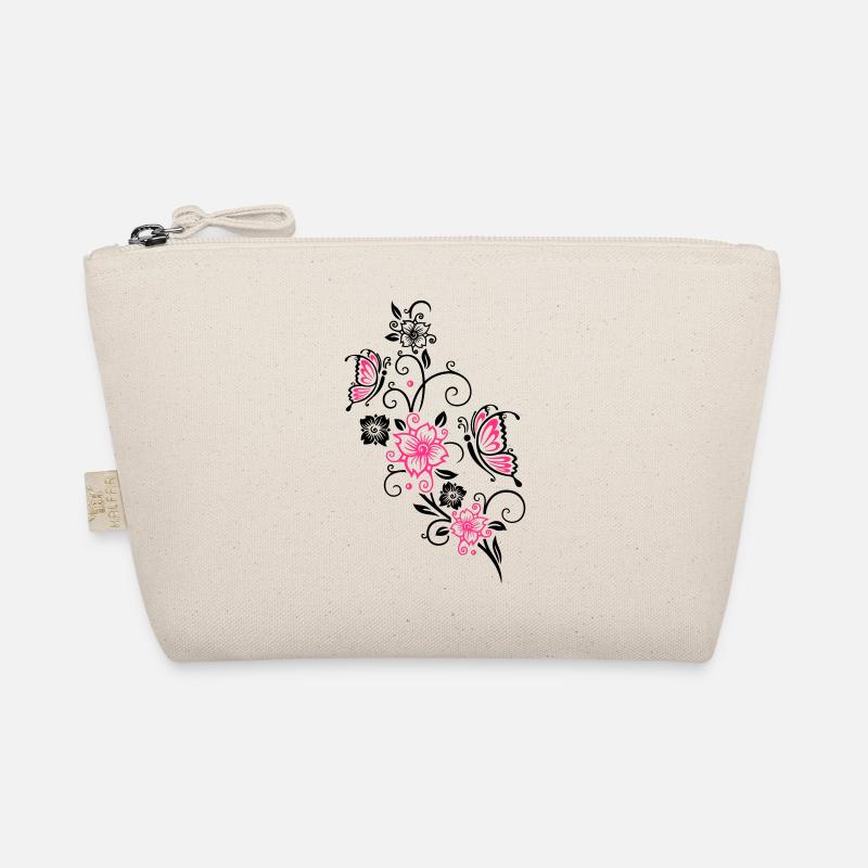Fleurs de cerisier et papillons, printemps. - Trousse biologique - nature