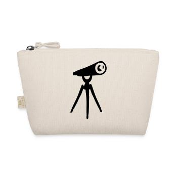 télescope silhouette astronome jumelles voir étoiles - Trousse biologique - nature - Devant
