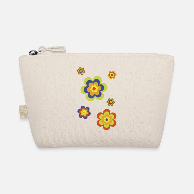 limited edition 3a flower power - Bio-Täschchen - Natur