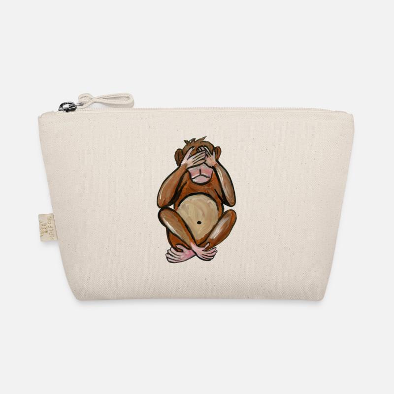 singe aveugle - blind monkey - blinder affe cieca Trousse biologique