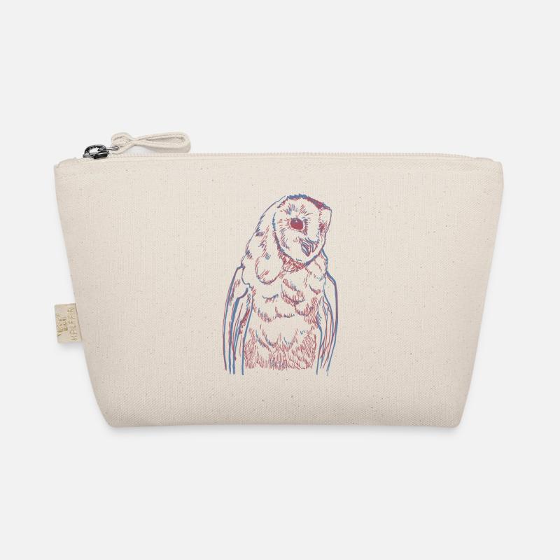 Barn owl - Organic Pouch - nature