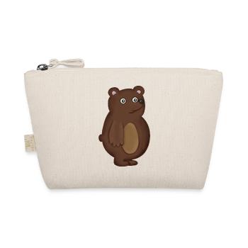 Bear - Organic Pouch - nature - Front