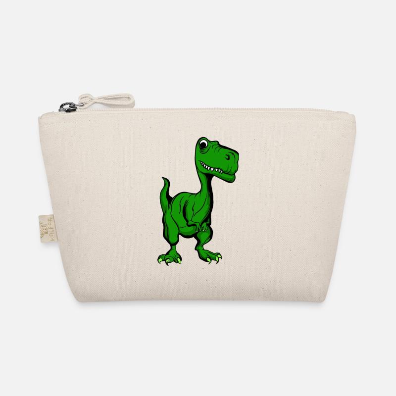 Tyrannosaurus Rex Dino Dinosaurier T-Rex - Bio-Täschchen - Natur