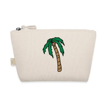Hanging Palm Design - Organic Pouch - nature - Front