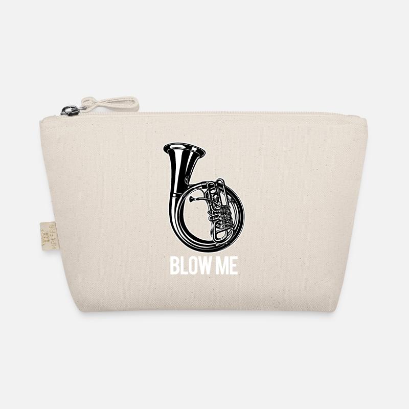 BLOW TRUMPET w - Bio-Täschchen - Natur