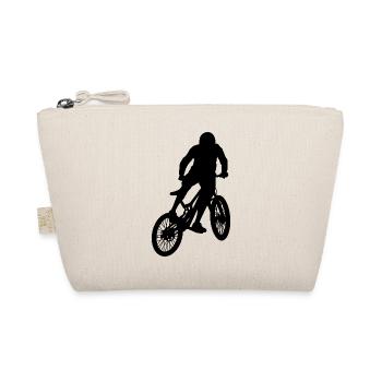 Downhill Mountainbike, Cross Mountainbiker BMX MTB - Bio-Täschchen - Natur - Vorne