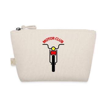 Motor club tricolor - Organic Pouch - nature - Front