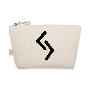 Elder Futhark Rune Jera - Buchstabe J - Bio-Täschchen - Natur - Vorne