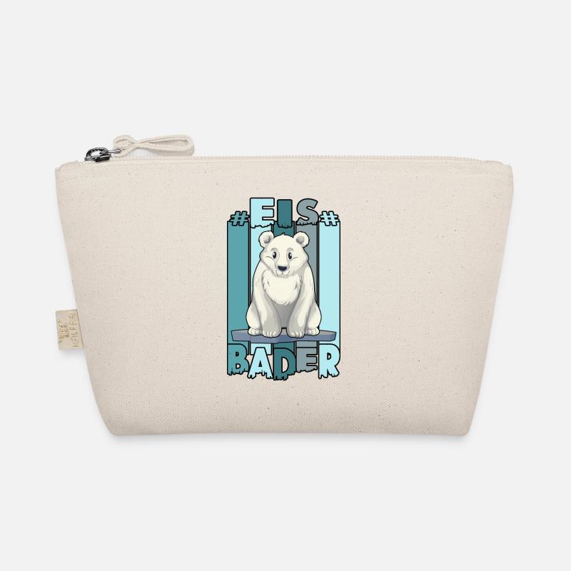 winterbader eisbär ice cool eisbader cold stripes Bio-Täschchen