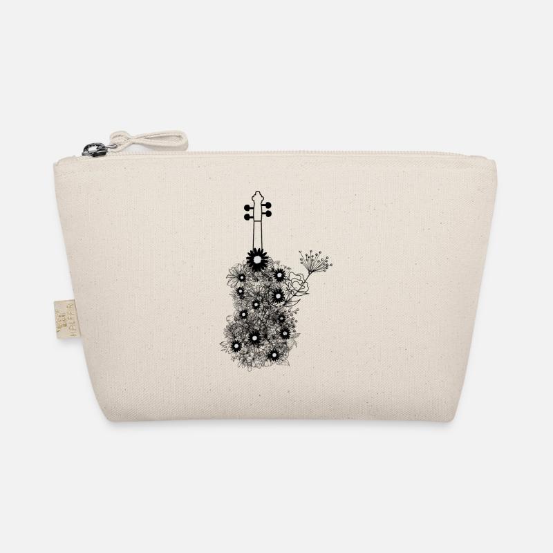 violon fleuris idée cadeau Trousse biologique
