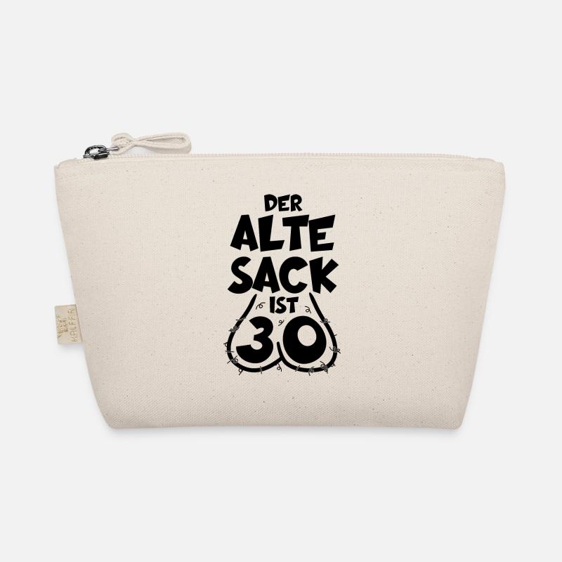 LUSTIG 30 JAHRE ALTER SACK 30. GEBURTSTAG - Bio-Täschchen - Natur