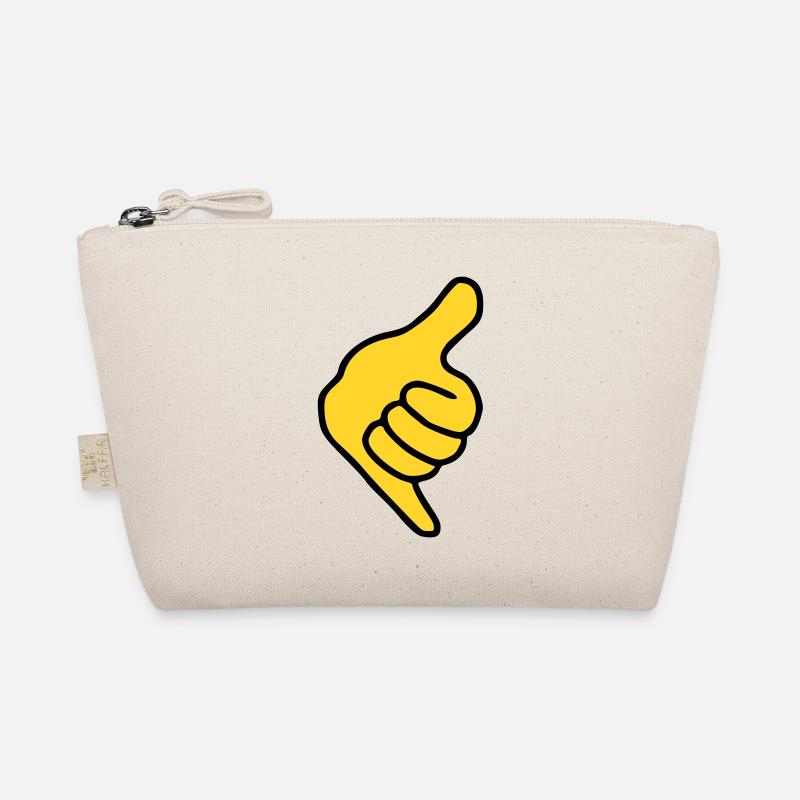 Emoji Cool Skizze Farbe Bio-Täschchen