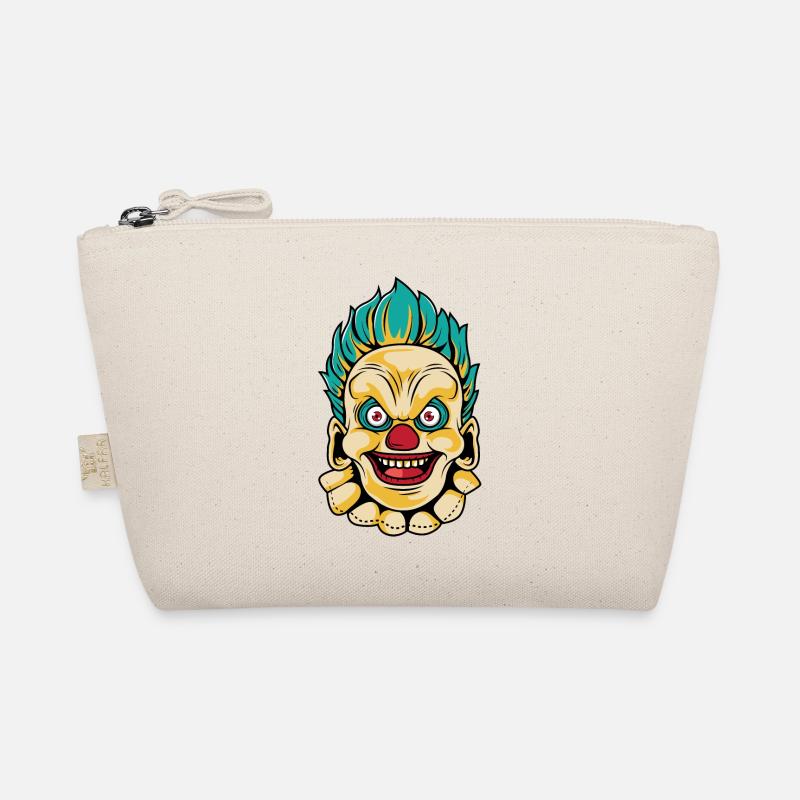 Evil Clown Entertainer Gift Organic Pouch