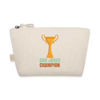 Dad Jokes Champion - Organic Pouch - nature - Front