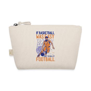 Basketball Basketballliebhaber Basketballer Verein - Bio-Täschchen - Natur - Vorne