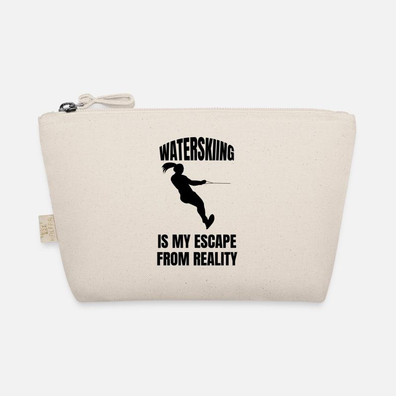 WaterskiEr Surfer Gift Waterskier Organic Pouch