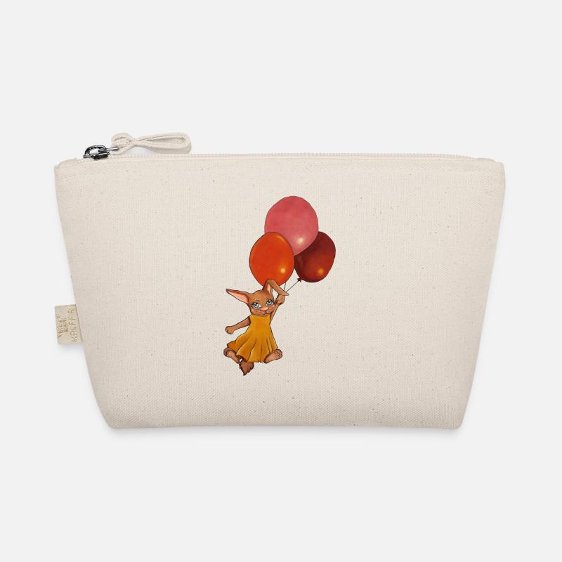 Rabbit with balloons Organic Pouch