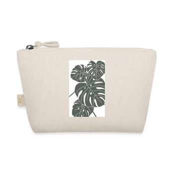 Monstera digital Art vert/blanc - Trousse biologique - nature - Devant