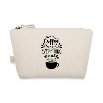 Coffee Makes Everything Possible Tea Lover Coffee - Bio-Täschchen - Natur - Vorne
