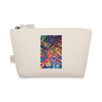 Abstract Painting - Organic Pouch - nature - Front