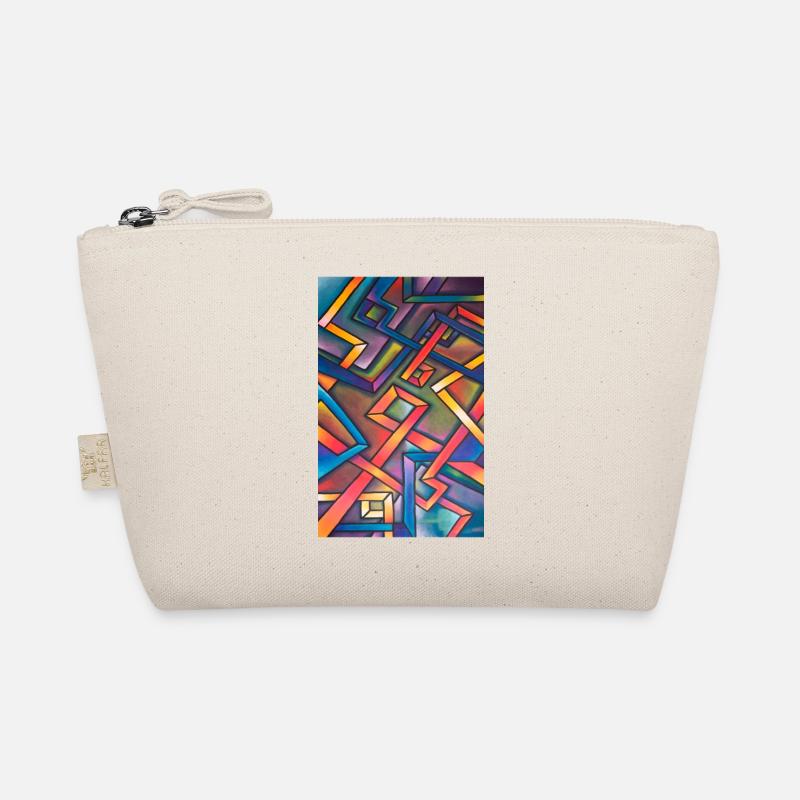 Abstrakte Malerei Bio-Täschchen