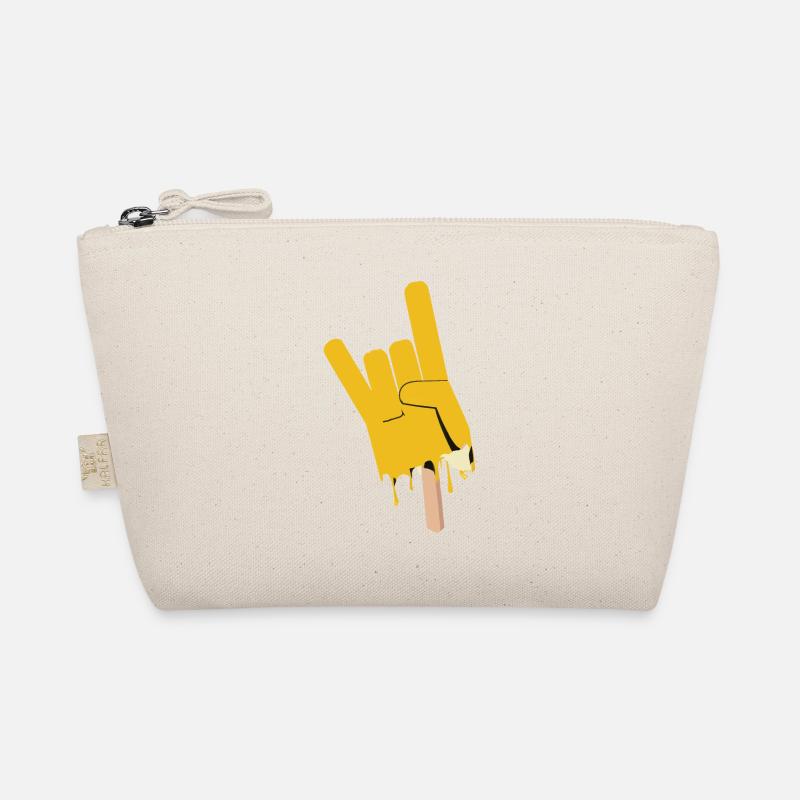 Rock Ice Mano cornuta Rock Symbol comme Popsicles Trousse biologique