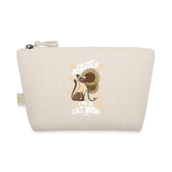 Cat mom - Organic Pouch - nature - Front