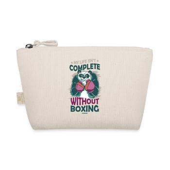 My Life Isn't Complete Without Boxing - Organic Pouch - nature - Front