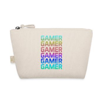 GAMER GAMER GAMER GAMER GAMER - Bio-Täschchen - Natur - Vorne