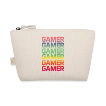 GAMER GAMER GAMER GAMER GAMER - Bio-Täschchen - Natur - Vorne
