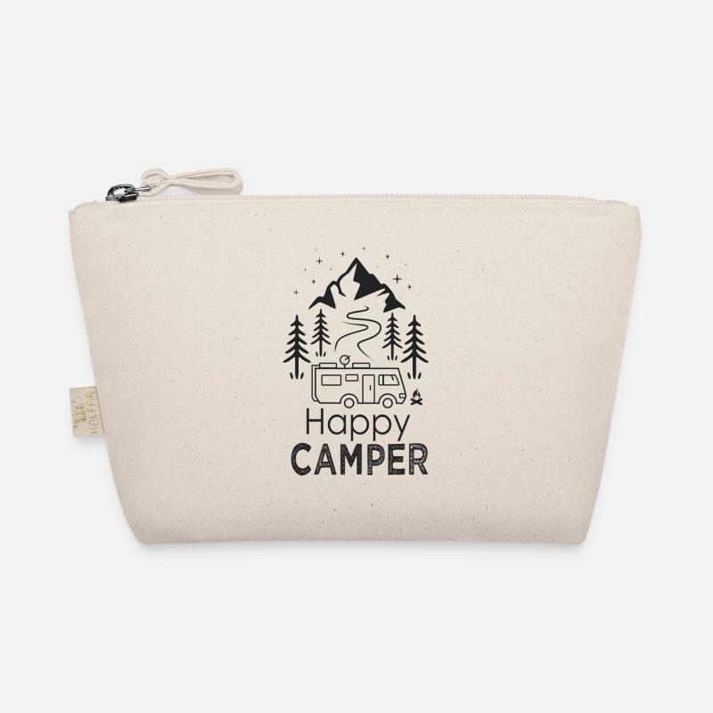happy Camper Van campervan cool camper gift Organic Pouch